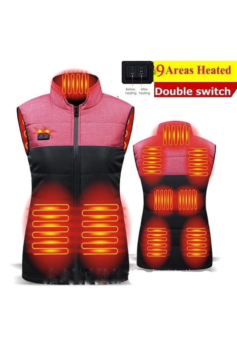 Women electric heated vest(Battery not included)